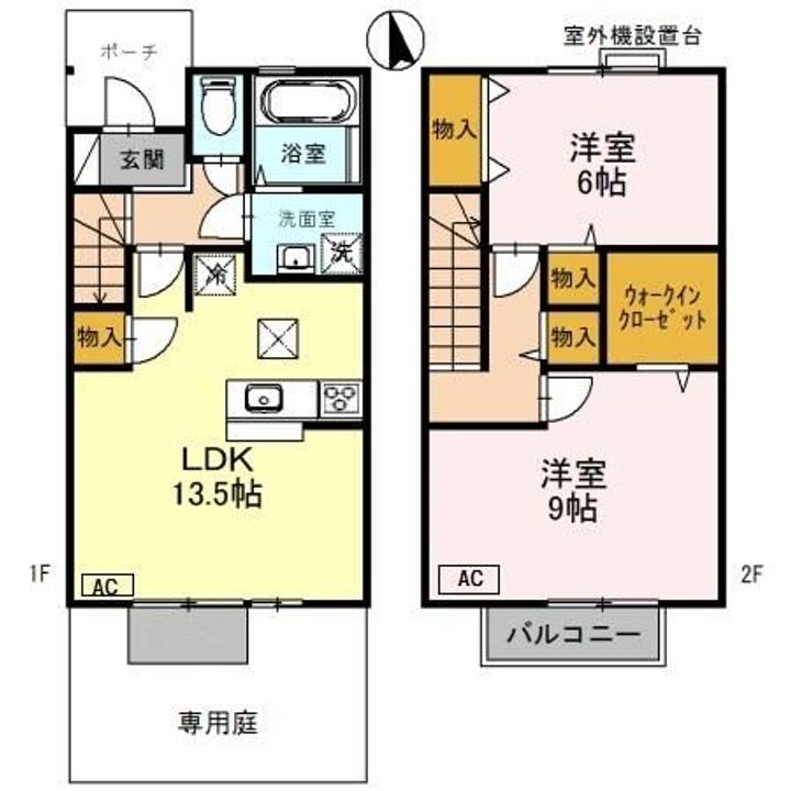 兵庫県西脇市和田町(一戸建)の賃貸物件の間取り