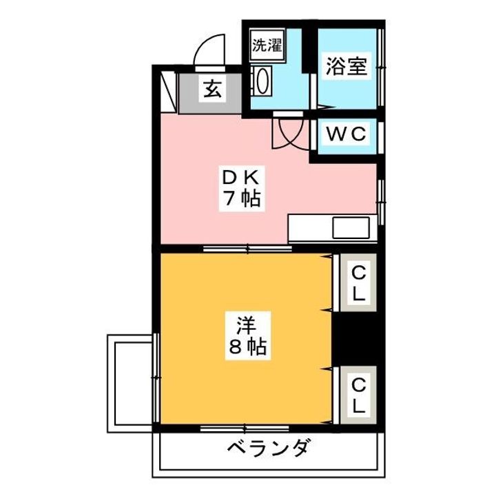 キャッスルいしいの間取り