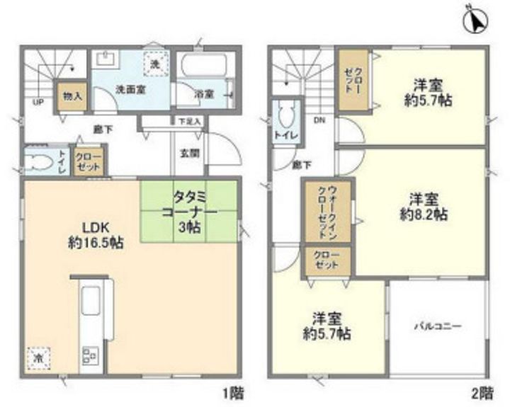 千葉県千葉市中央区川戸町(一戸建)の賃貸物件の間取り