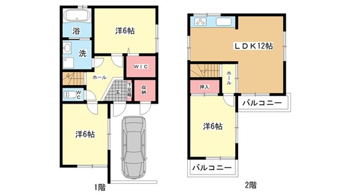 大阪府豊中市三和町2(一戸建)の賃貸物件の間取り
