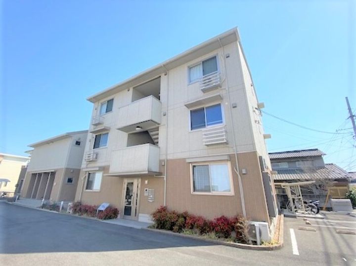 岡山県岡山市北区北方3(アパート)の賃貸物件の外観