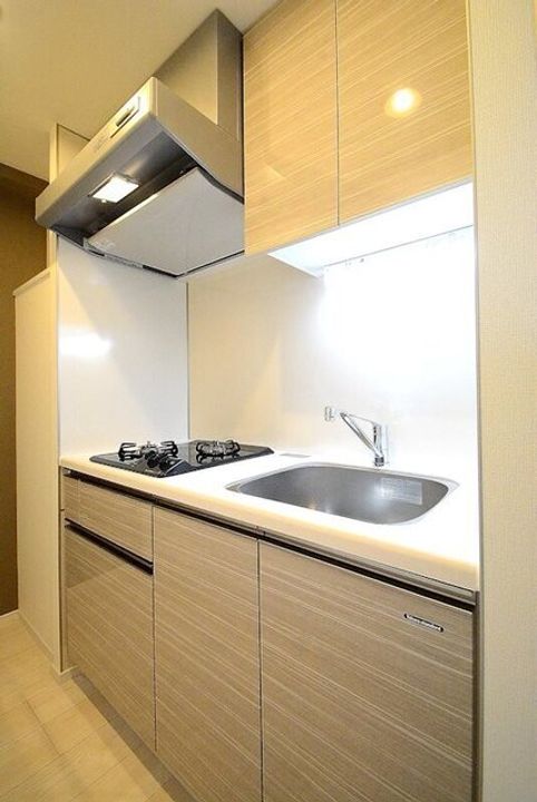 東京都台東区松が谷3(マンション)の賃貸物件のキッチン