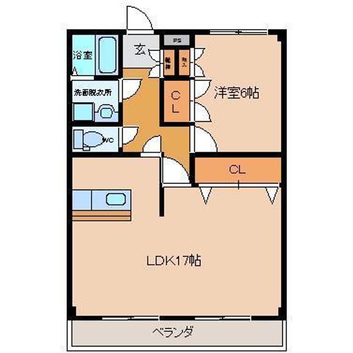 ルピナスの間取り