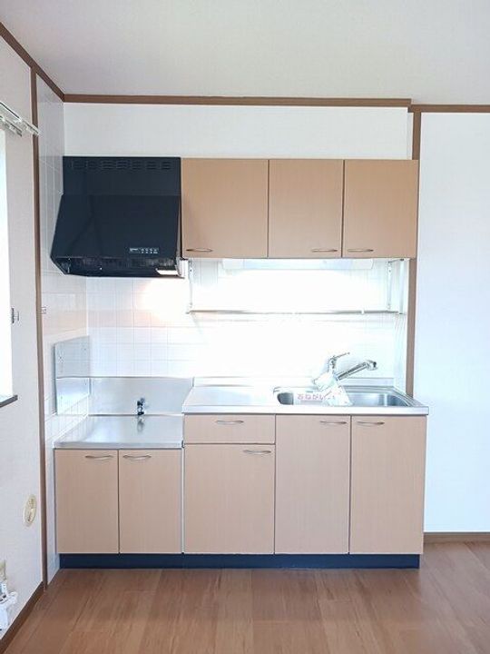 広島県福山市加茂町字中野(アパート)の賃貸物件のキッチン