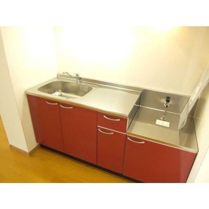 栃木県宇都宮市御幸町(マンション)の賃貸物件のキッチン