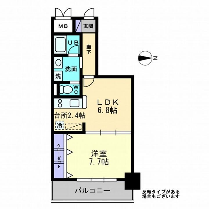 アルファレガロ西古松の間取り