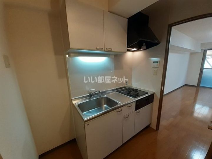 京都府京都市西京区山田六ノ坪町(マンション)の賃貸物件のキッチン