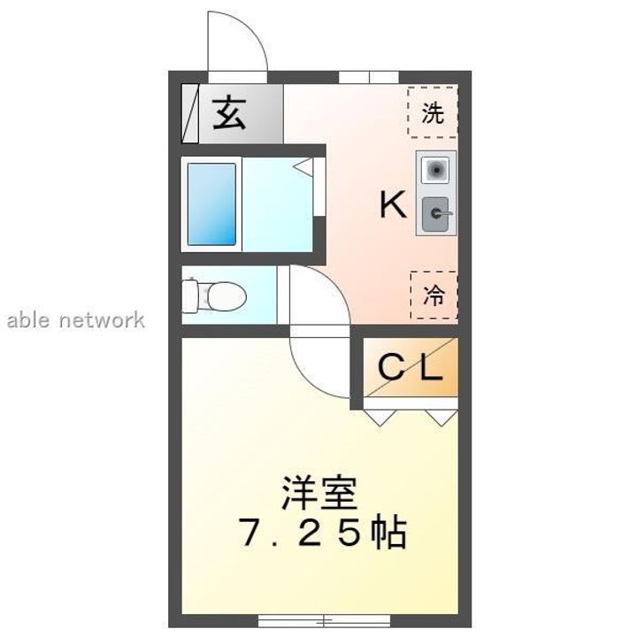 グリーンハウスの間取り