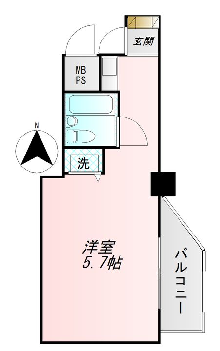 ライオンズマンション八王子第二の間取り
