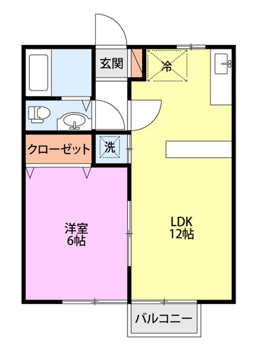 ファインラウムKの間取り