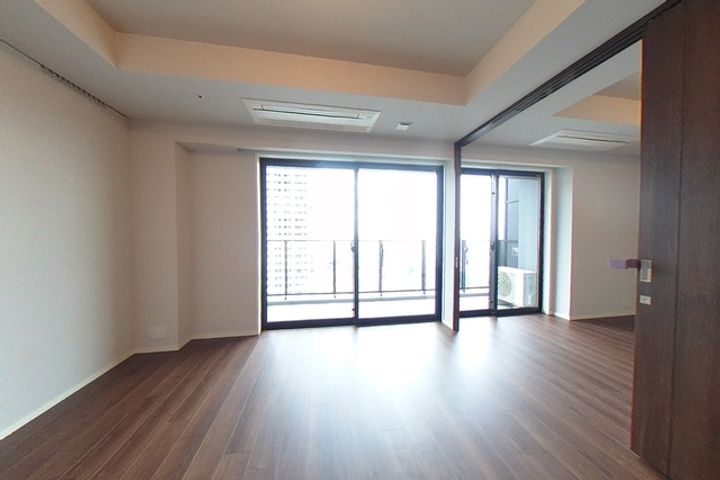 シティタワー新宿の居間