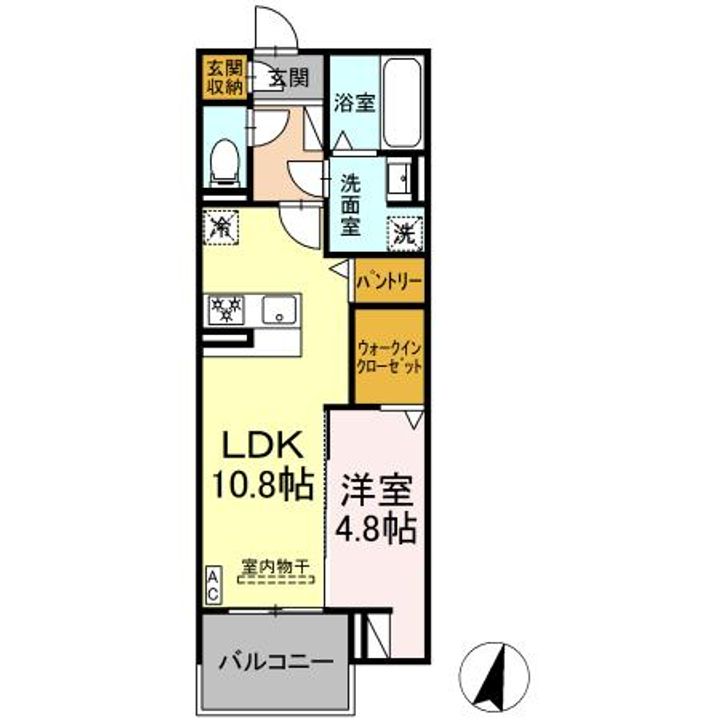 DiosPersimmon長泉 I棟の間取り