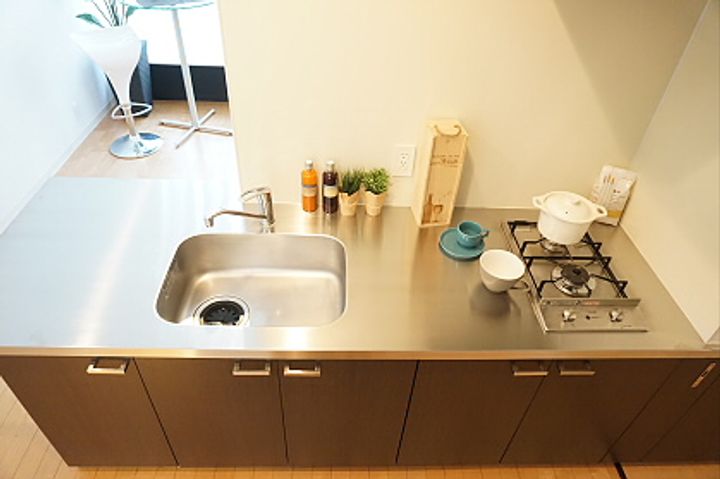 東京都世田谷区上北沢4(マンション)の賃貸物件のキッチン