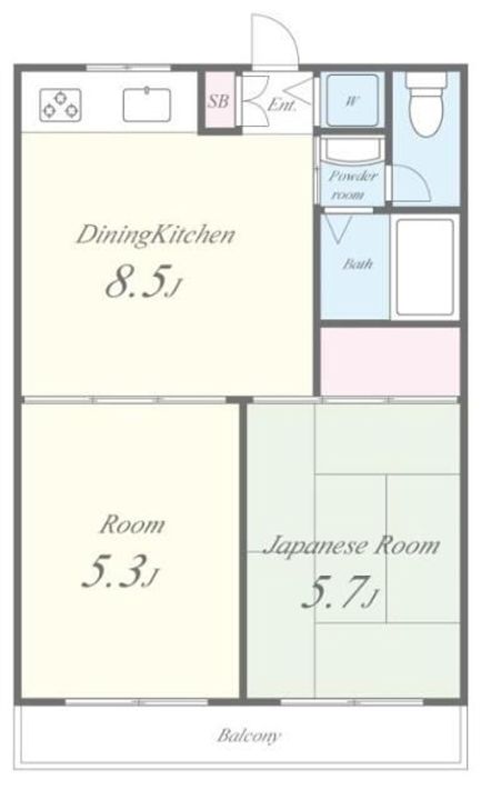 アーバンコートタムラの間取り