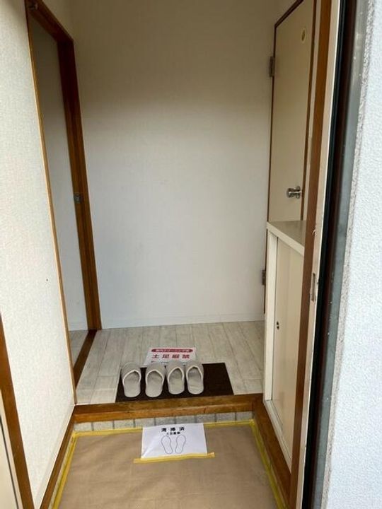 第5SSマンションの玄関