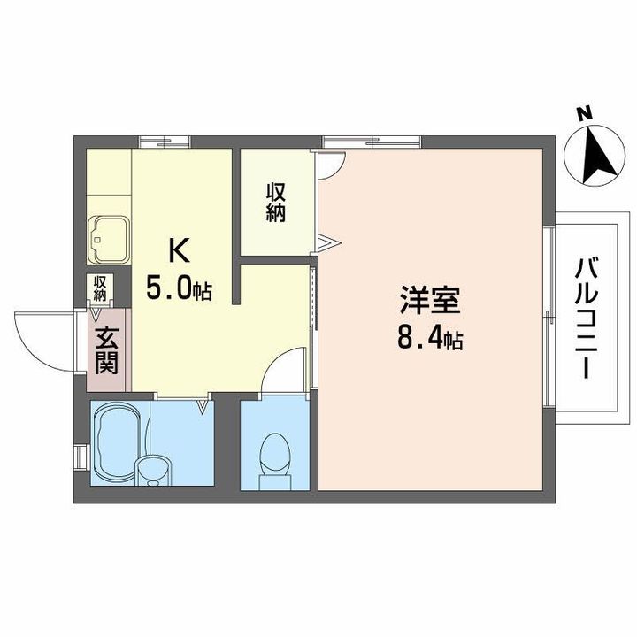 ディアス岡田の間取り
