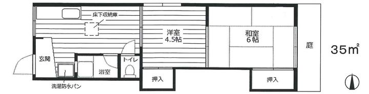 OMマンション寝屋川の間取り