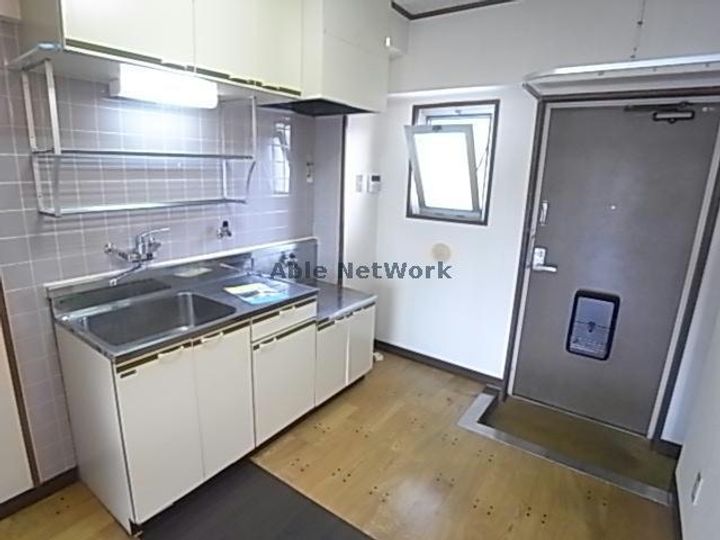 岐阜県岐阜市黒野(マンション)の賃貸物件のキッチン