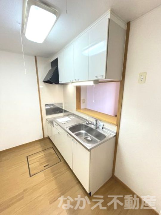 徳島県阿南市見能林町浜浦(アパート)の賃貸物件のキッチン