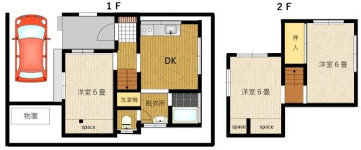 千葉県市原市馬立(一戸建)の賃貸物件の間取り