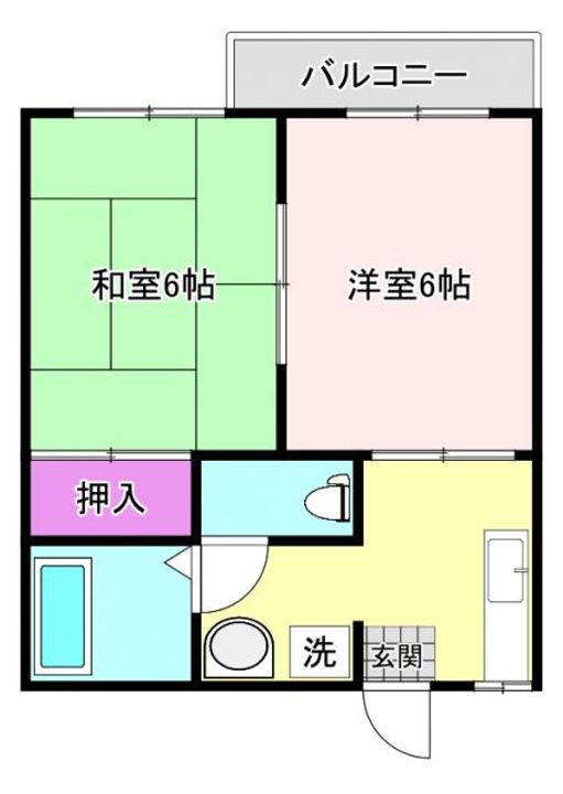 ウエストヒルズの間取り
