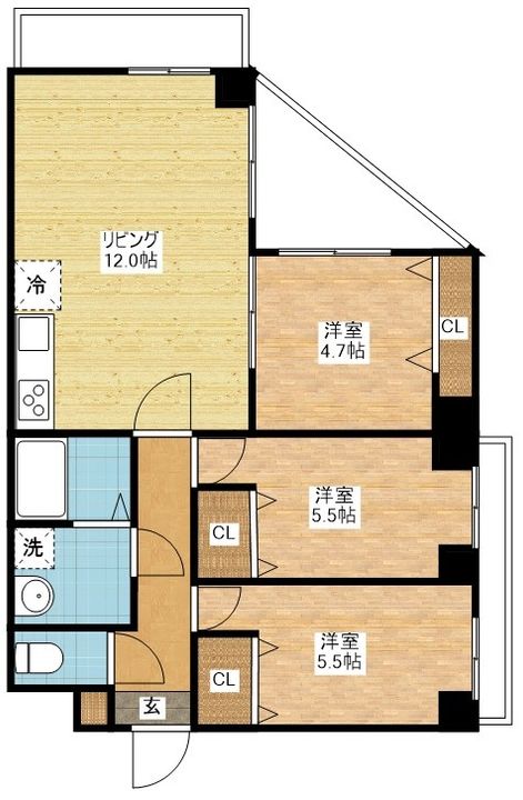ALUCIAの間取り