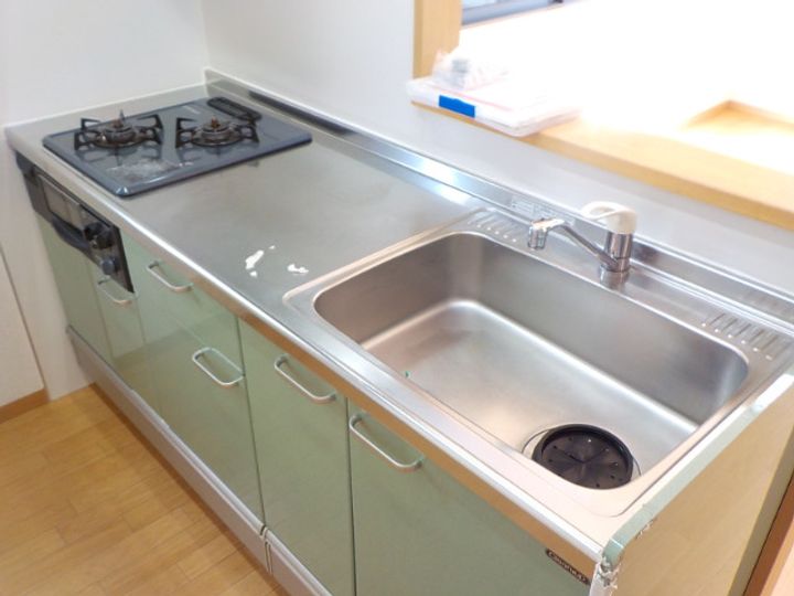静岡県浜松市中央区神田町(アパート)の賃貸物件のキッチン