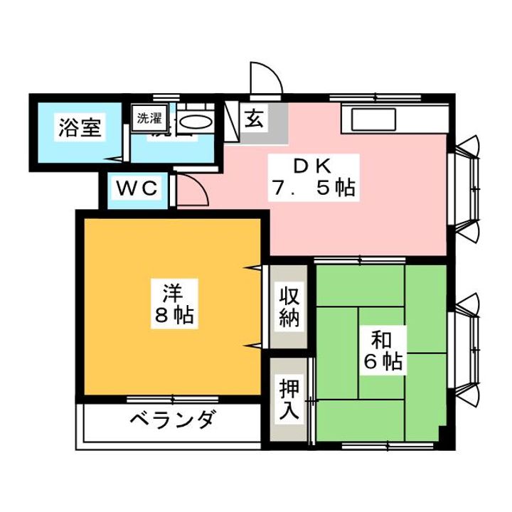 エクセレント92の間取り
