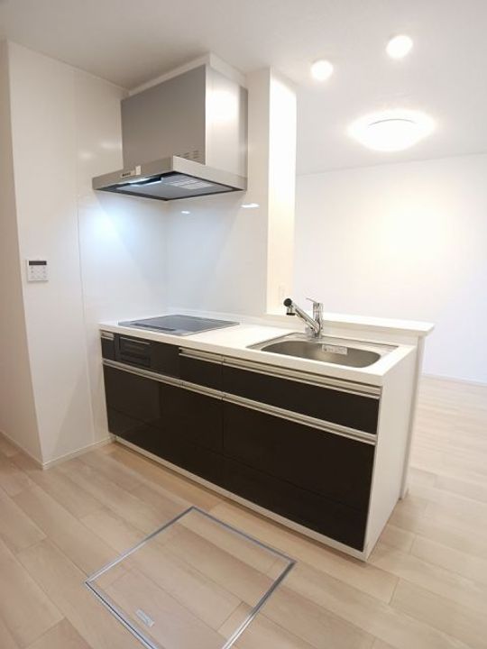 福島県伊達市保原町字旭町(アパート)の賃貸物件のキッチン