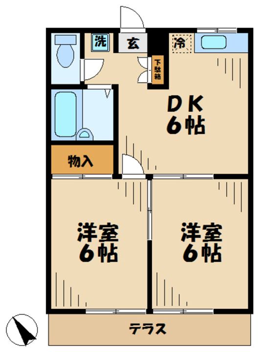 エステートピアさいとうの間取り