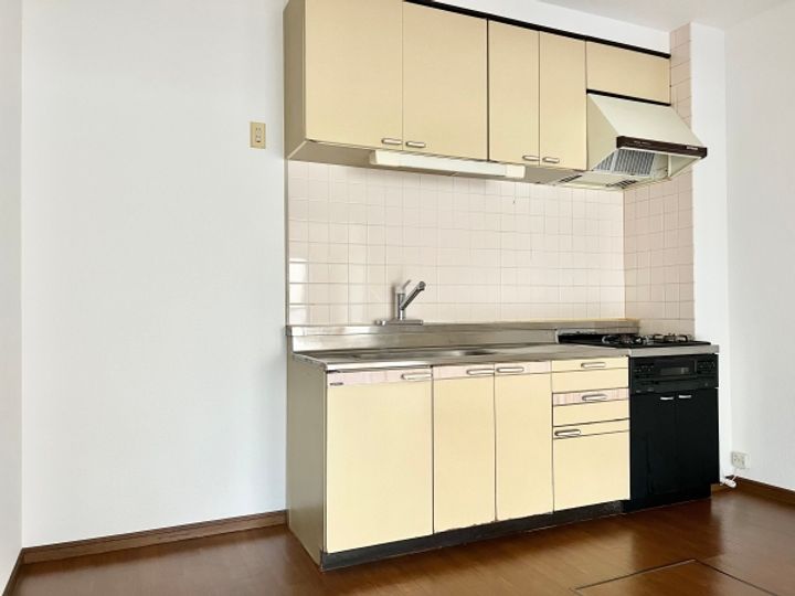 ラッフルズマンションのキッチン