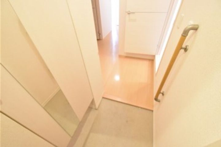 神奈川県海老名市さつき町(アパート)の賃貸物件の玄関