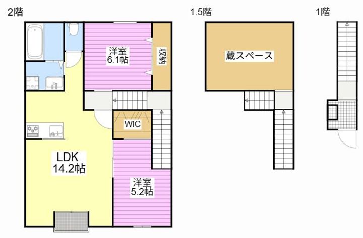 メゾンT・Sの間取り