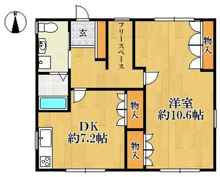 ハウスワン セルフの間取り