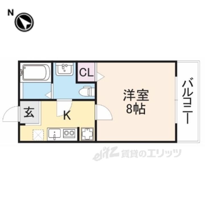 サン・ルモンド岡山手の間取り