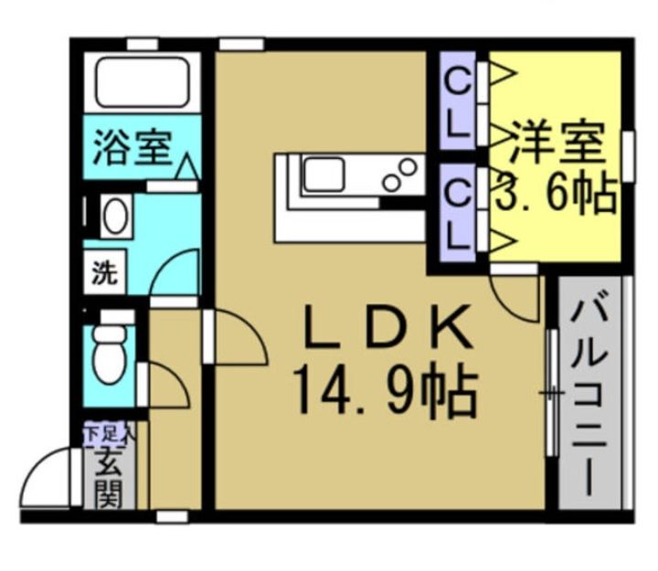 LeGioie新瑞橋駅(レジョイエアラタマバシエキ)の間取り