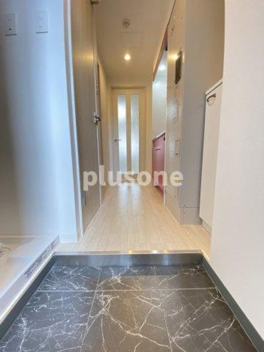 ルミエール花園IIの玄関