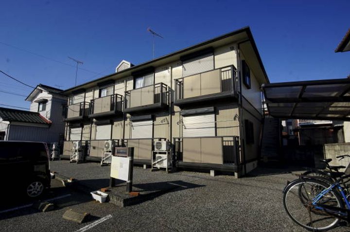 ハーベストハイツ201号室の外観