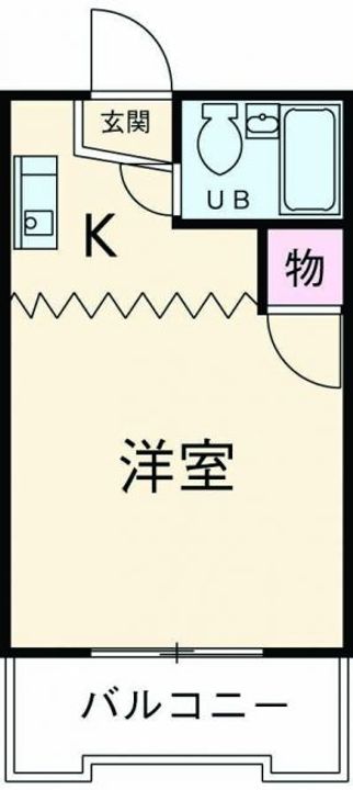 パレス弥生の間取り