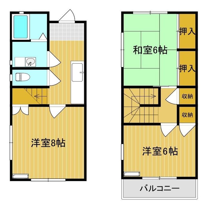 エクセル21の間取り