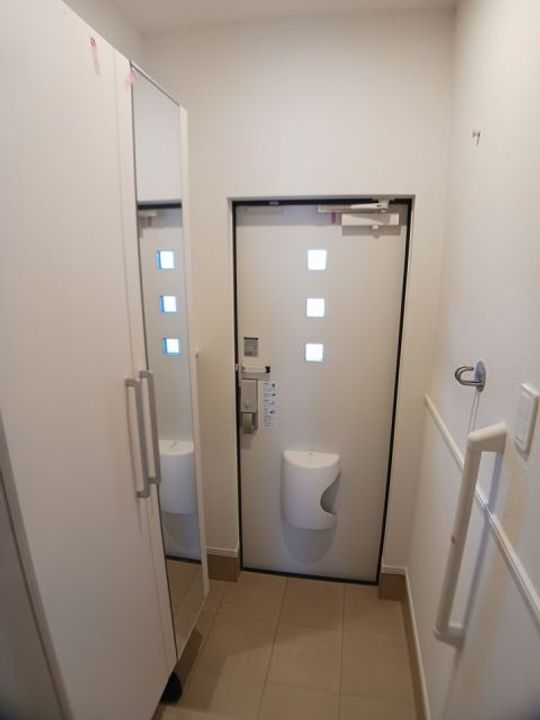 群馬県高崎市倉賀野町(アパート)の賃貸物件の玄関