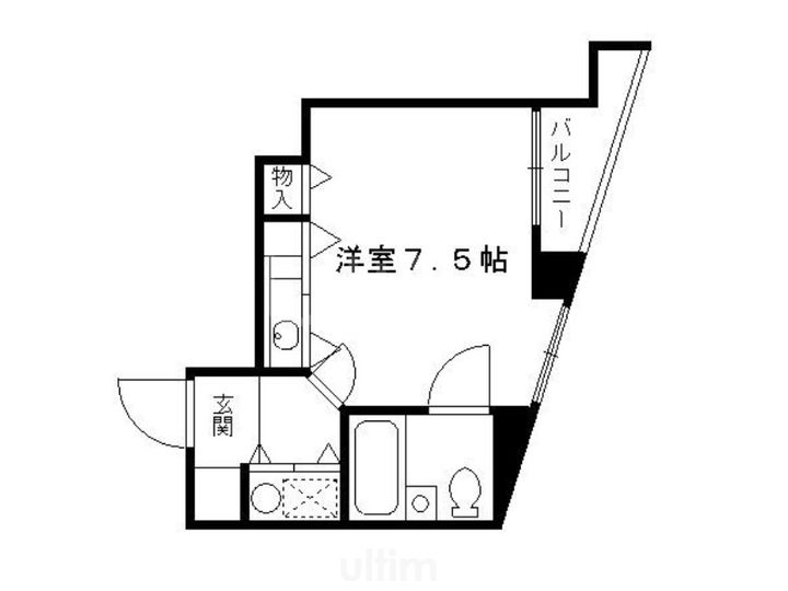 アーバンカワキの間取り