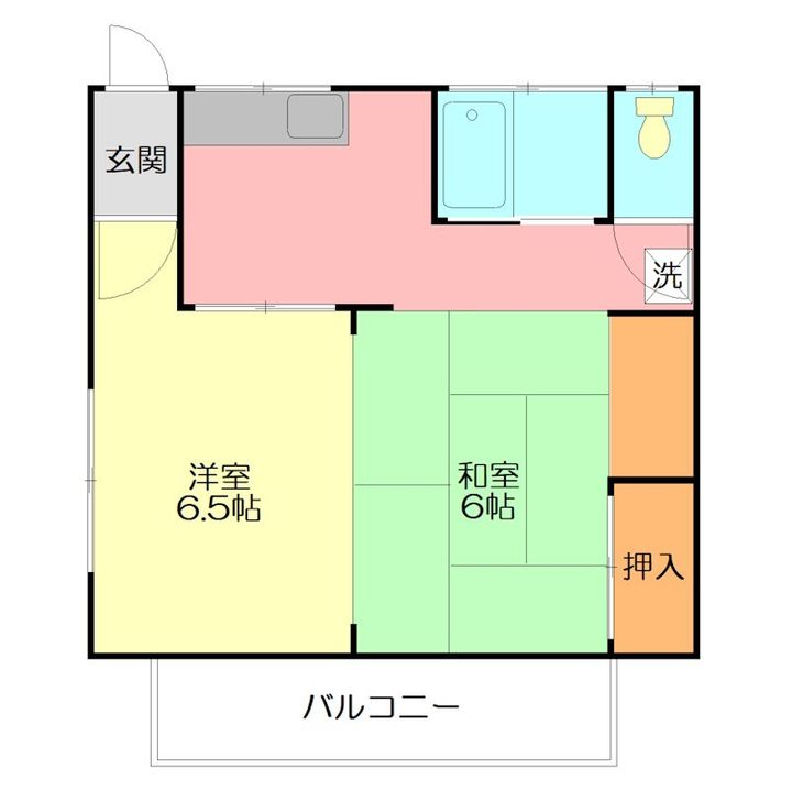 神奈川県鎌倉市長谷4(アパート)の賃貸物件の間取り