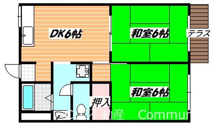 千葉県浦安市海楽2(アパート)の賃貸物件の間取り