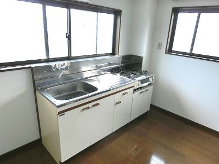 神奈川県横浜市保土ヶ谷区岩井町(マンション)の賃貸物件のキッチン