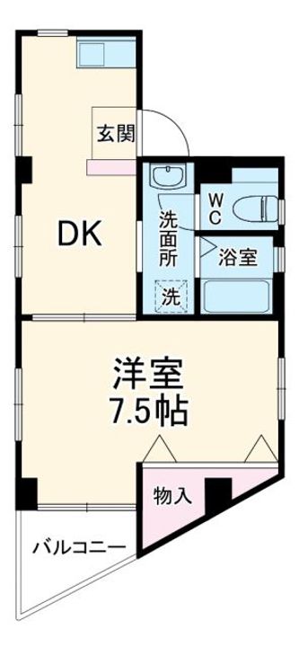 第2中込ビルの間取り