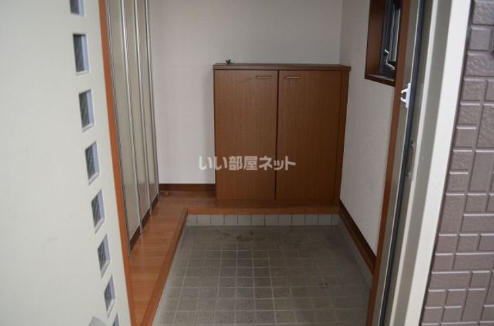 京都府福知山市字篠尾(一戸建)の賃貸物件の玄関