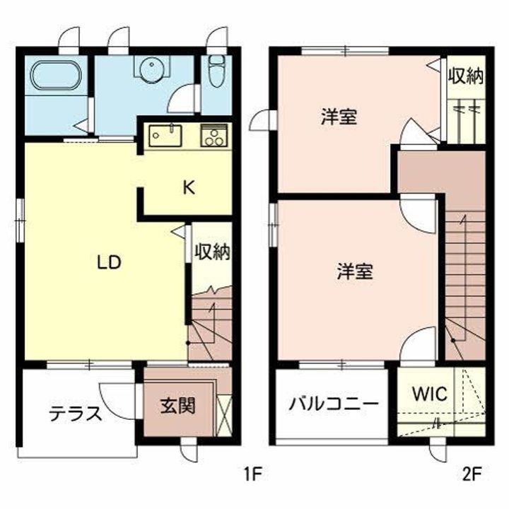 京都府福知山市字篠尾(一戸建)の賃貸物件の間取り