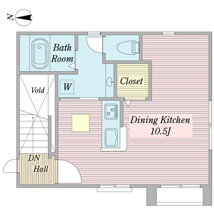 エクスプレス青井の間取り
