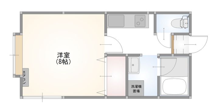 ドミール21の間取り